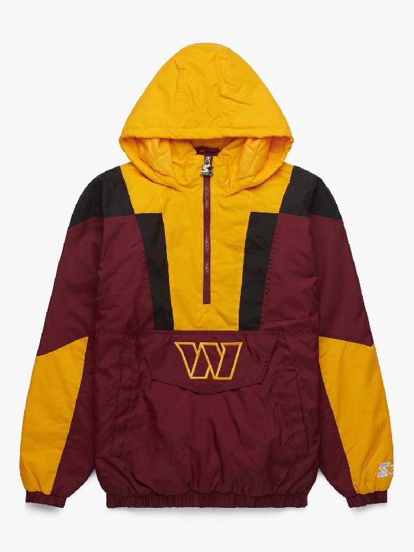 Starter Retro Washington Commanders Pullover Jacket